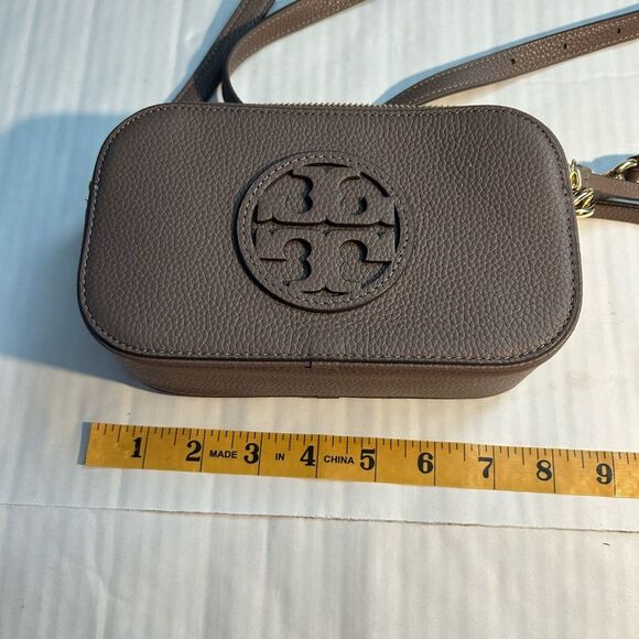 Tory Burch Miller Mini Crossbody Leather Bag - Picture 8 of 10